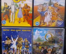 Wizard Of Oz Dvd Bundle- The Wiz, Return To Oz, Oz The Great And Powerful, Wizard Of Oz Classic Musical Movies
