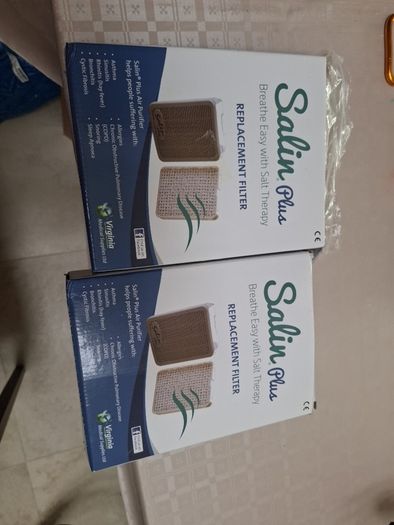 2 Salin PLUS replacement filters New.