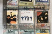 Beatles memorabilia - UK Album Covers postcards