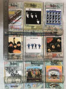 Beatles memorabilia - UK Album Covers postcards