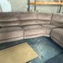 Beige corner recliner sofa delivery available Image 3