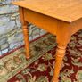 19th Century Victorian Elm & Oak Kitchen Table. Image 4