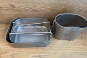 Stainless steel Army Mess Tins