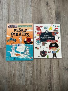 Pirate Themed Activity Books