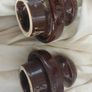 2 x vintage porcelain insulators ,very nice condition, collectors items ,hard to come by,buyer collects or pays postage thank you, sold as is , Image 2