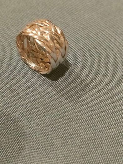 Unisex 925 Sterling silver knot ring