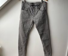 Dsquared2 Mens Grey Stretch Denim Jeans Made In Italy Size 48