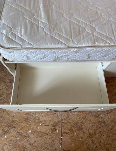 Single Bed Frame with Storage