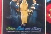 Vintage Vinyl  45EP  Peter, Paul &amp; Mary - Blowing In the Wind - Rare picture cover