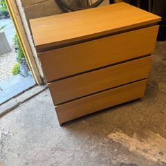 Ikea Malm 3 drawer unit