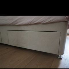 Superking Bed Base with storage drawers