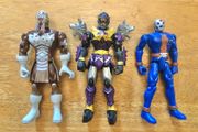 3 x Power Rangers Figures