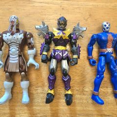 3 x Power Rangers Figures