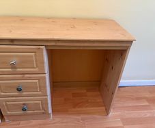 Desk with drawers