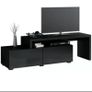 Black Extendable TV Cabinet Image 5