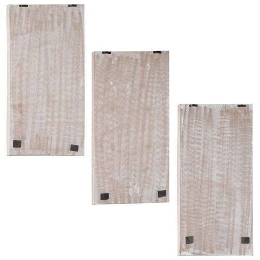 Hand-Carved Wall Panels 3 pcs MDF 40x60x1.5 cm