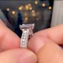 Sterling Silver Solitaire Ring Image 4