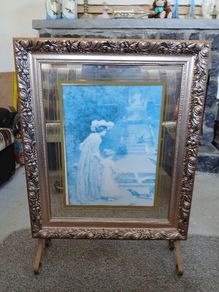 Vintage Gilt Fireplace Screen