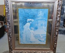 Vintage Gilt Fireplace Screen