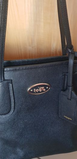 Leather Coach Bag