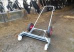 Yard scraper with wheels 40