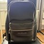 Tommy Hilfiger faux leather black backpack, in very good condition Image 7