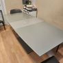 kitchen table with chairs and bench Image 4