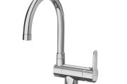 Roca Foldable Kitchen Sink Mixer Chrome Spout