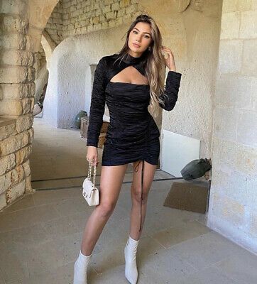 Limited Edition Satin Dress Black Dress
