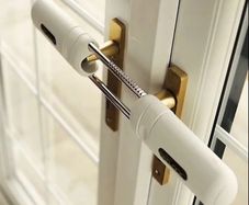 French doors lock