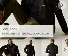 regatta full zip fleece