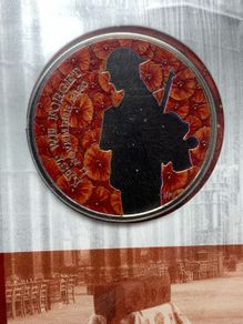 UK 2020 Royal Mint Remembrance Day Five Pounds 5 Coin Brilliant Uncirculated BU