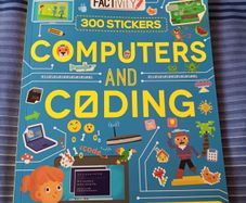 Factivity Computers And Coding Book. With 300 Stickers Included.