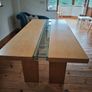 Solid Oak Dining Table Image 2