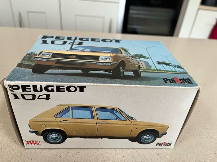 Peugeot 104 Scale 1/25 Polistil Year 1974 Very Rare