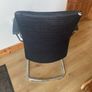 Black Office Chair with Armrests Image 3