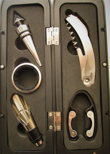 Wine Bottle Gift Set with tools