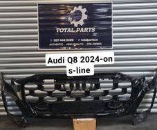 Audi Q8  s-line 2024-on front bumper