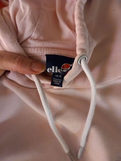 Pink Ellesse Hoodie size UK6