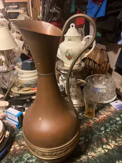 copper and brass jug free postage