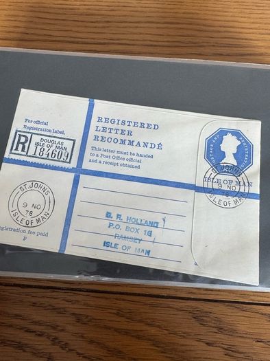 FDC Isle of Man 1978
