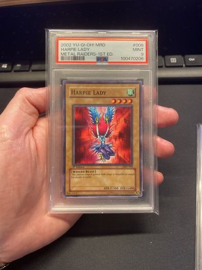Harpie Lady & Ryu-Ran PSA 9