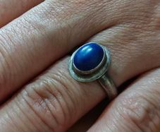Sterling Silver Ring - Size O - Stamped for Silver (S59)