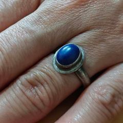 Sterling Silver Ring - Size O - Stamped for Silver (S59)