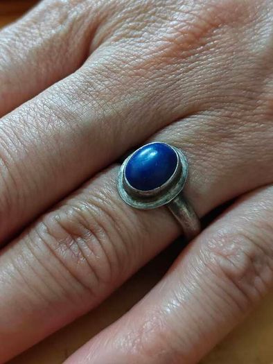 Sterling Silver Ring - Size O - Stamped for Silver (S59)