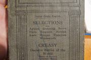 The Educational Series Of Intermediate Classics. Antique Hardback In Fair Condition.  See Photos For Same.