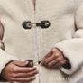 Zara double-faced jacket with toggles Image 8