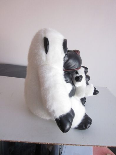 Plush Mania Gorilla with Baby Gorilla Stuffed Toy 9"