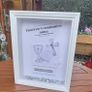 Communion 3D Personalised Memento Frame Image 2