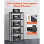 Storage Shelves 16" D x 32" W x 72" H 5-tier Garage Storage Shelving Image 3